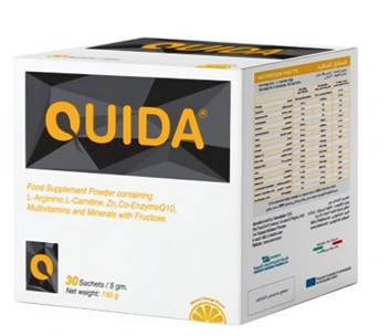 QUIDA SUPPLEMENT POWDER ORANGE 30SACH