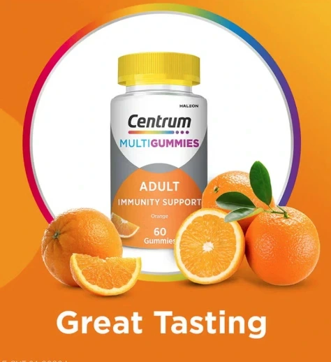 CENTRUM ADULT IMMUNITY SUPPORT 60GUMMIES