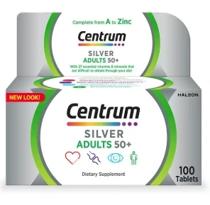 CENTRUM SILVER ADULTS 50+ NEW 100TAB