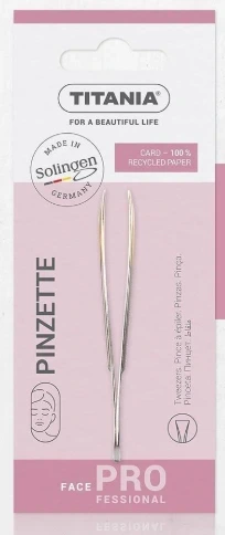 TITANIA SILVER TWEEZERS (1070A)