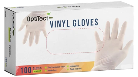 VINYL GLOVES POW FREE SZ S 100PCS