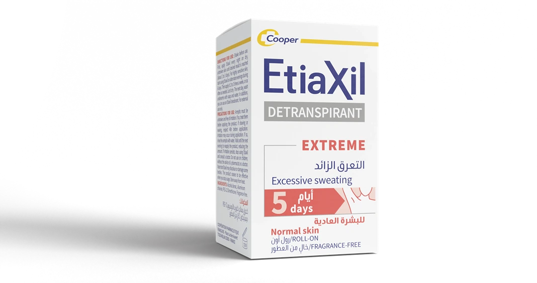 إتياكسيل ديترونسبيرانت إكستريم للتعرق الزائد للبشرة العادية