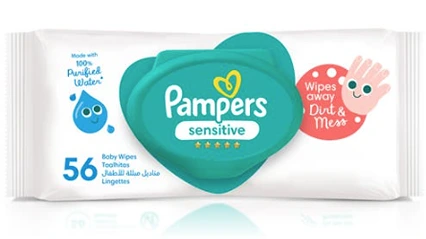 PAMPERS BABY WPS SNSTV 56WPS