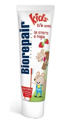 بيوريبير معجون أطفال عمر 0-6 فراولة50مل