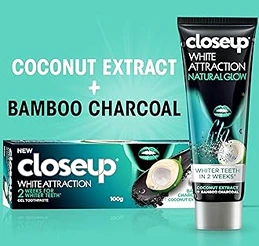 CLOSE UP TP WHT ATTRACT GLOW COCONUT 75M
