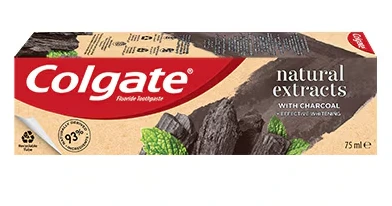 كولجيت معجون طبيعي فحم ونعناع