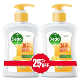 DETTOL HD WSH SKN CARE TW PACK 25%E 200M