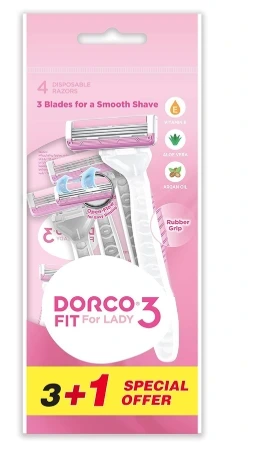 DORCO 3FIT FOR LADY (SPL OFR) 3+1