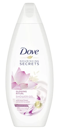 DOVE BDY WSH GLOWING RITUAL 250ML