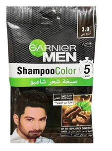 غارنيه صبغة الشعر شامبو رقم 3.0 أسود بني