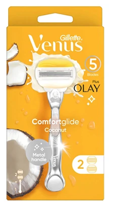 GILLETTE VENUS OLAYCMFRT GLDE 5BLADE 2P