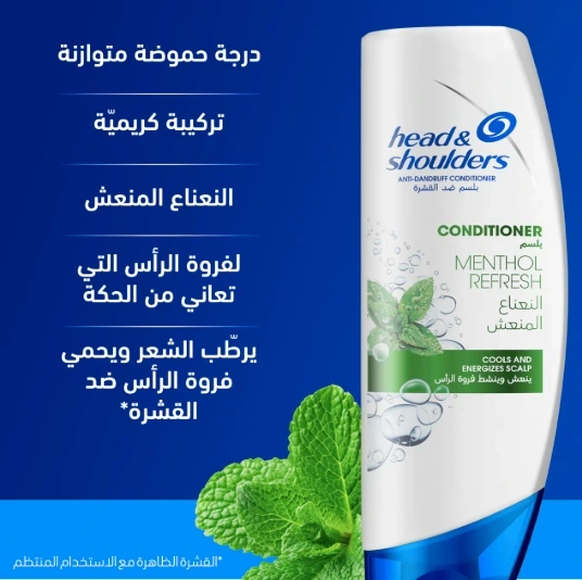 HEAD&SHOULDERS COND MNTOL FRSH 360ML