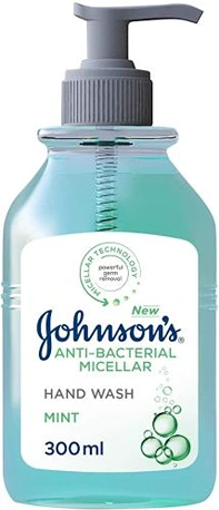 JOHNSON HD WSH A BAC MICEAR MINT 300ML