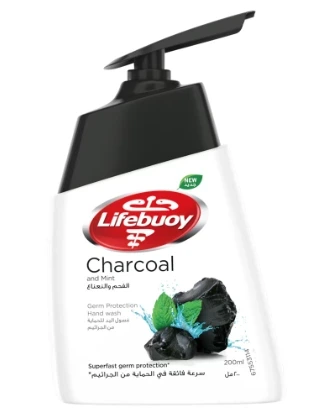LIFEBUOY HD WSH CHARCOAL & MINT 200ML