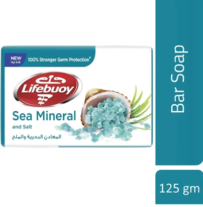 لايف بوي صابون معادن وأملاح بحرية125جم