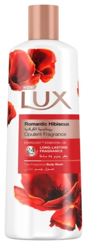 LUX BDY WSH ROMANTIC HIBISCUS250ML(RED
