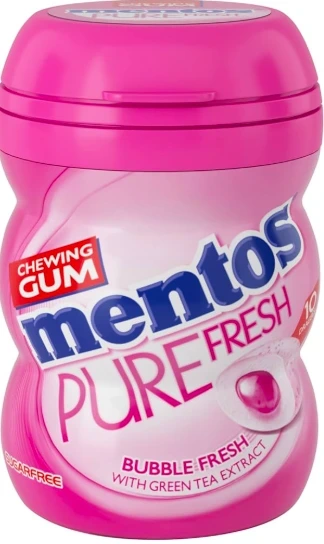 MENTOS GUM PURE FRSH BUBBLE FRSH 50P