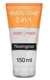 NEUTROGENA VIS CLEAR WSH MASK OIL F 150M