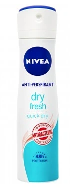 NIVEA  SPY DRY FRSH W N 150ML