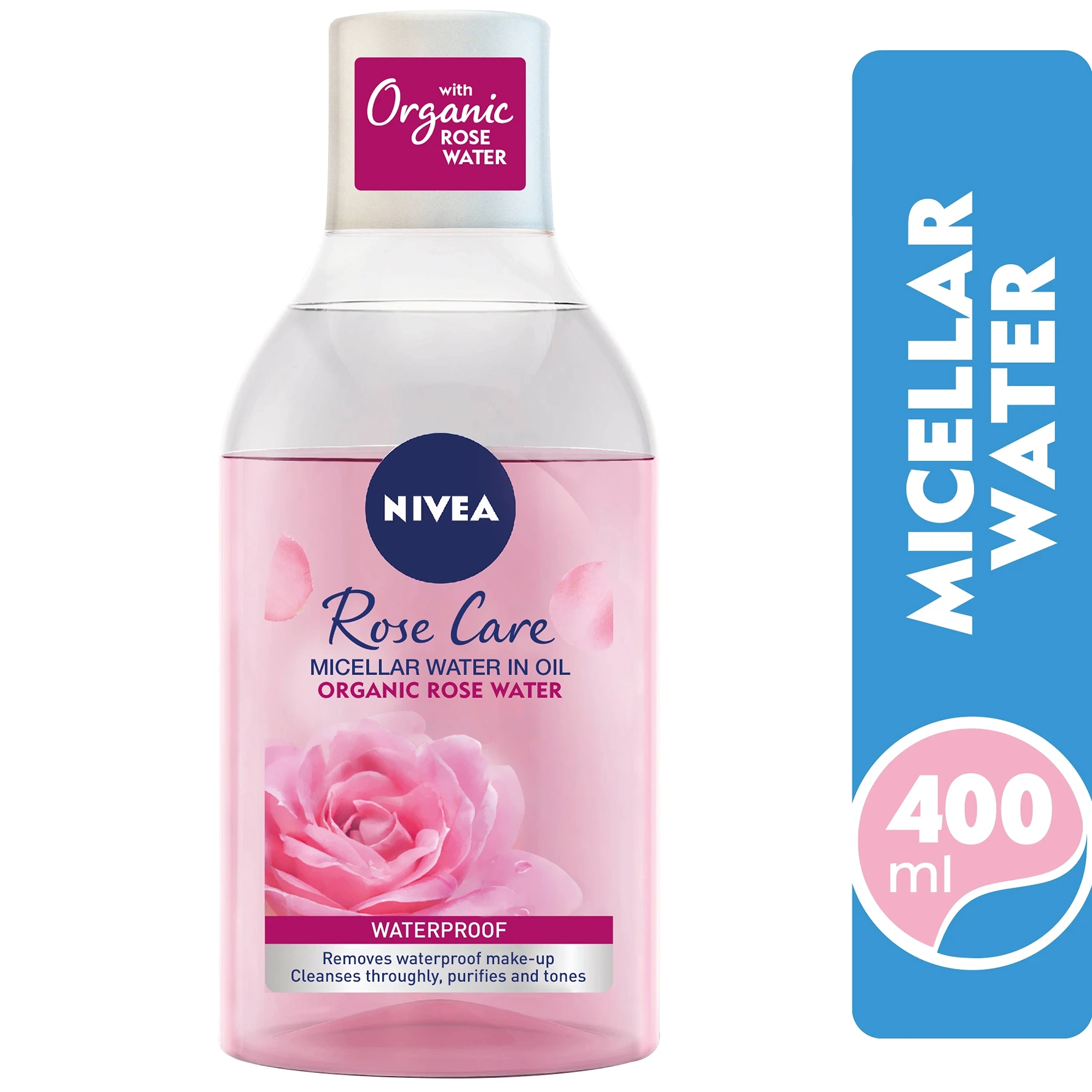 NIVEA MICELLAR ROSE WATER 400ML(0633)