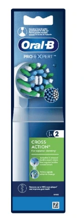 ORAL-B CROSS ACTION 2 BRUSH HEADS (5159)