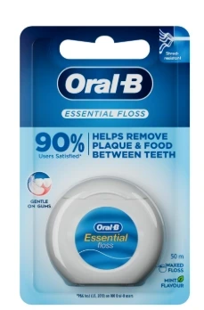 اورال بى خيط اسنان مشمع  50متر نعناع