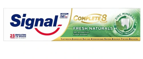 سيجنال معجون متكامل 8 انتعاش طبيعي100مل