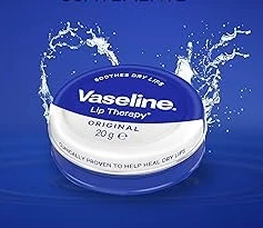 فازلين مرطب شفاف أصلي 20جرام