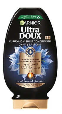 GARNIER U DOUX Conditioner CHARCOAL&NIGELL360ML
