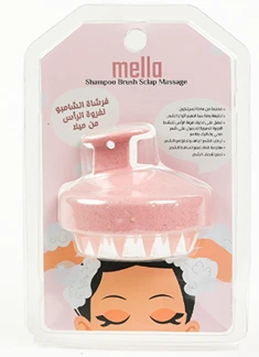 فرشاة الشامبو لفروة الرأس ميلا - وردي