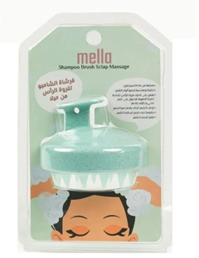فرشاة الشامبو لفروة الرأس ميلا - اخضر