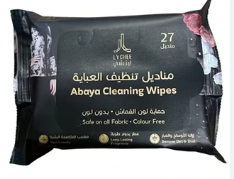 LYCHEE ABAYA CLEANING WIPES 27 PIECES