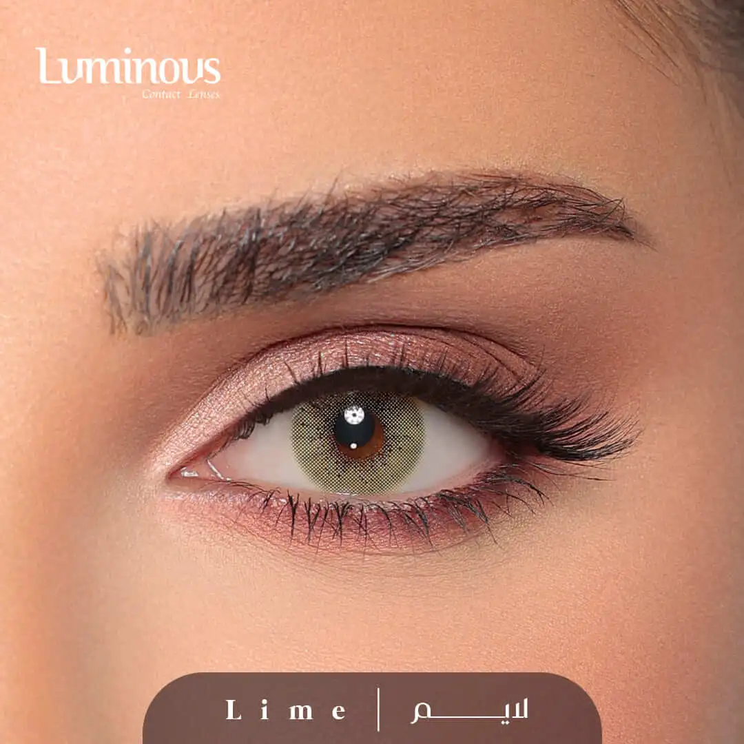 LUMINOUS CONTACT LENSES | LIME