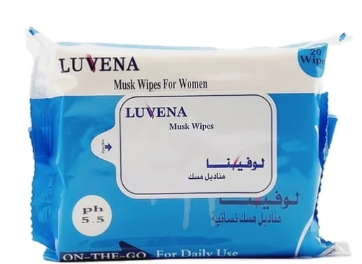 LUVENA MUSK WIPES 20 WPS