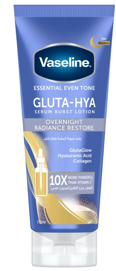 VASELINE LTN GLUTA-HYA OVER NIGHT 200ML