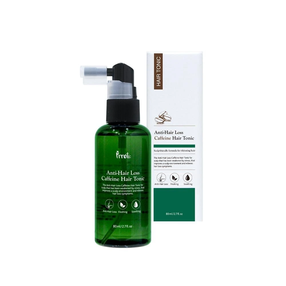 prreti Caffeine hair tonic for hair loss and dandruff