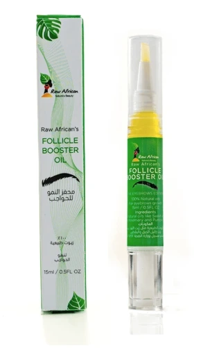 RAW AFRICAN EYEBROW FOLLICL BOOS OIL15ML