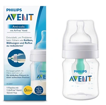AVENT ANTI-COLIC BOTTLE +0M 125ML100 01