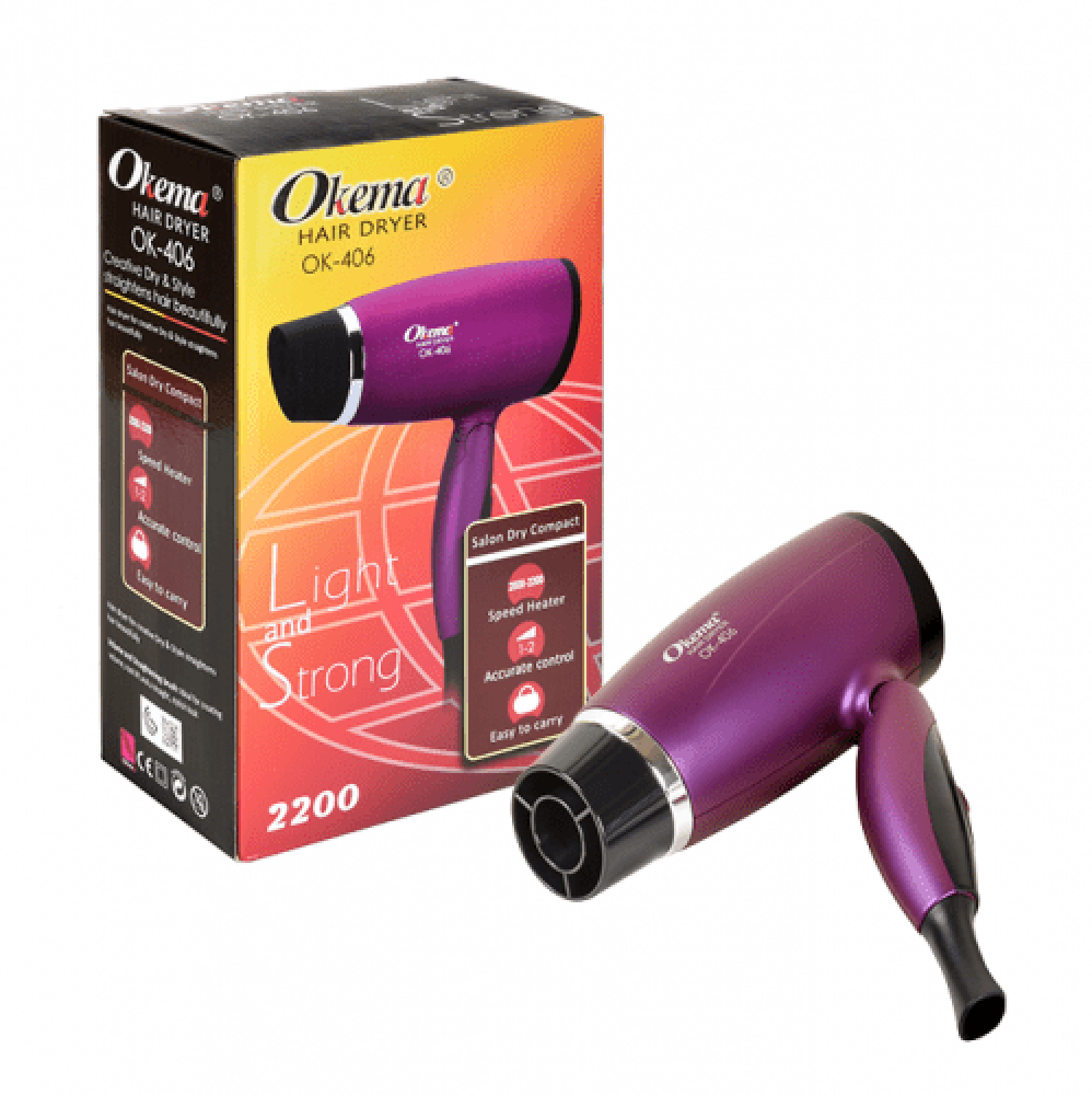 OKEMA 406-OK HAIR DRYER
