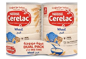 Cerelac Wheat 1Kg Dual Pack