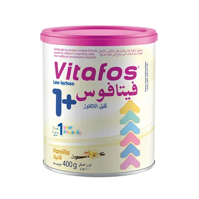 فيتافوس حليب أطفال بالفانيليا | 400جم
