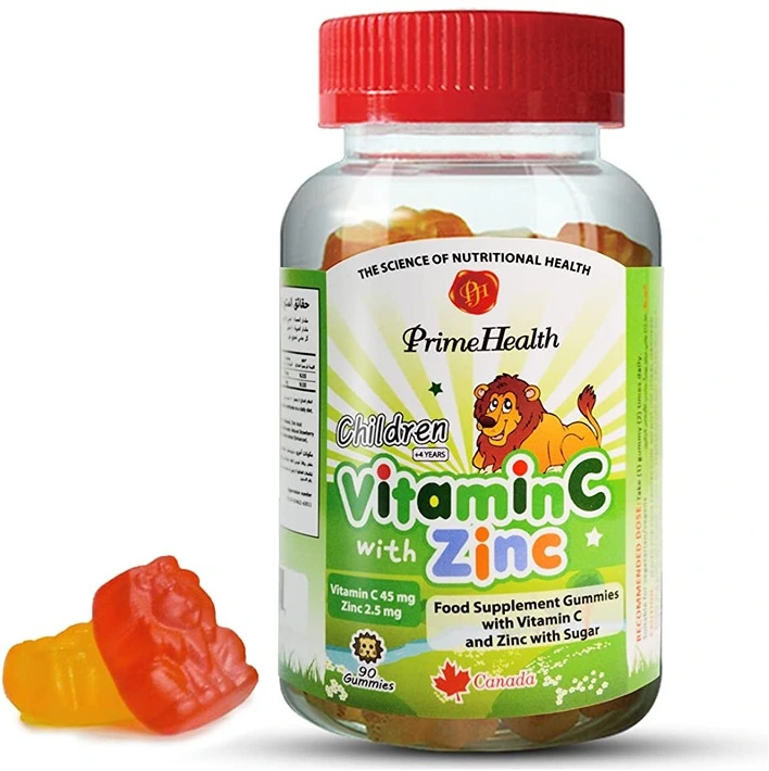 PRIME HEALTH ZINC & VIT C( 90 GUMMIES )