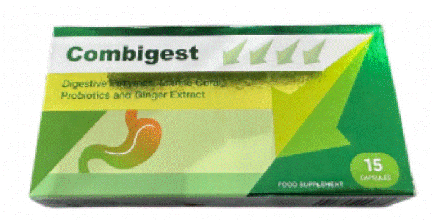 كومبيجست ١٥ كبسولة لعلاج مشاكل الجهاز الهضمي وحموضة المعدة