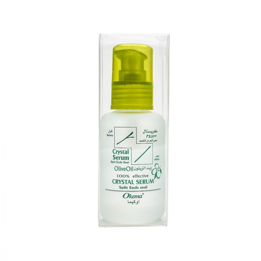 OKEMA CRYSTAL HAIR SERUM OLIVE 60 ML