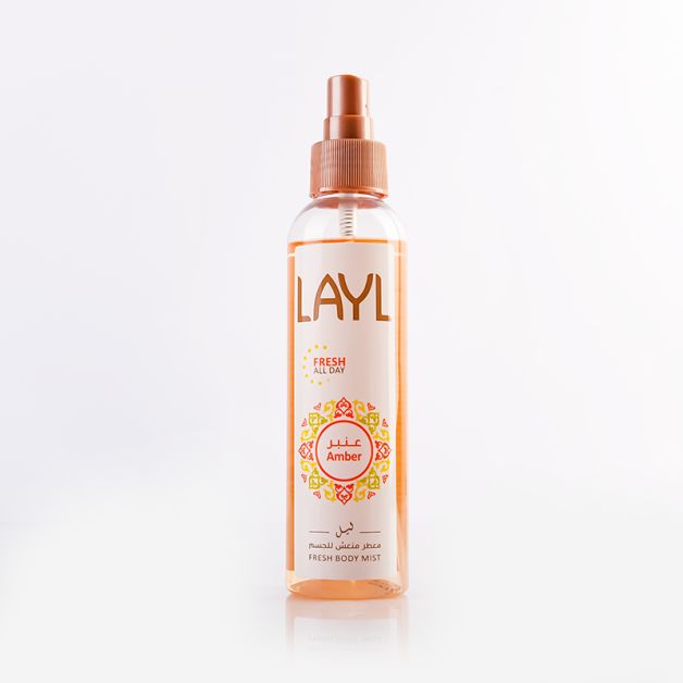 LAYL FRESH BODY MIST AMBER 1