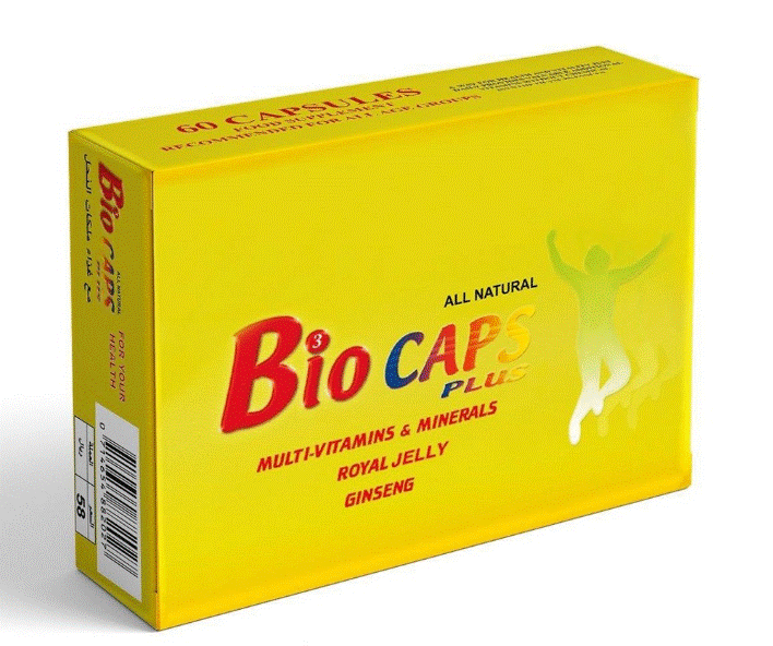 BioCaps Plus Vitamins and Minerals - 60 Capsules