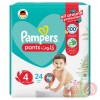 Pampers Pants No 4 (9-14 Kg) Carry Pack | 24Pcs