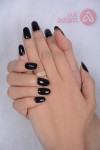 BELLE PRESS ON NAILS | BLACK GLOSSY