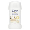 DOVE  مزيل عرق مضاد للتعرق  ستيك من دوڤ، مع ربع كريم مرطب. برائحة جوز الهند والياسمين، حماية حتى ٤٨ ساعة ضد التعرق، ٤٠غرام